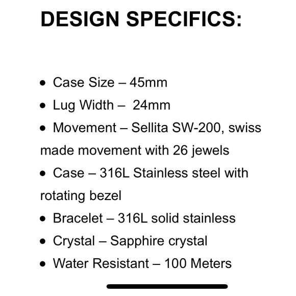 Jerome Lamar watch. Perfect Gift for someone - Picture 7 of 7